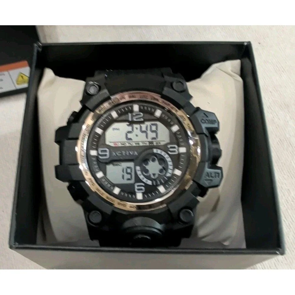 Invicta Activa Endurance X Men's Digital Watch - 54.5mm, Black (ACW435-002)